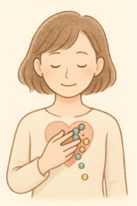 心のビーズをとるワーク